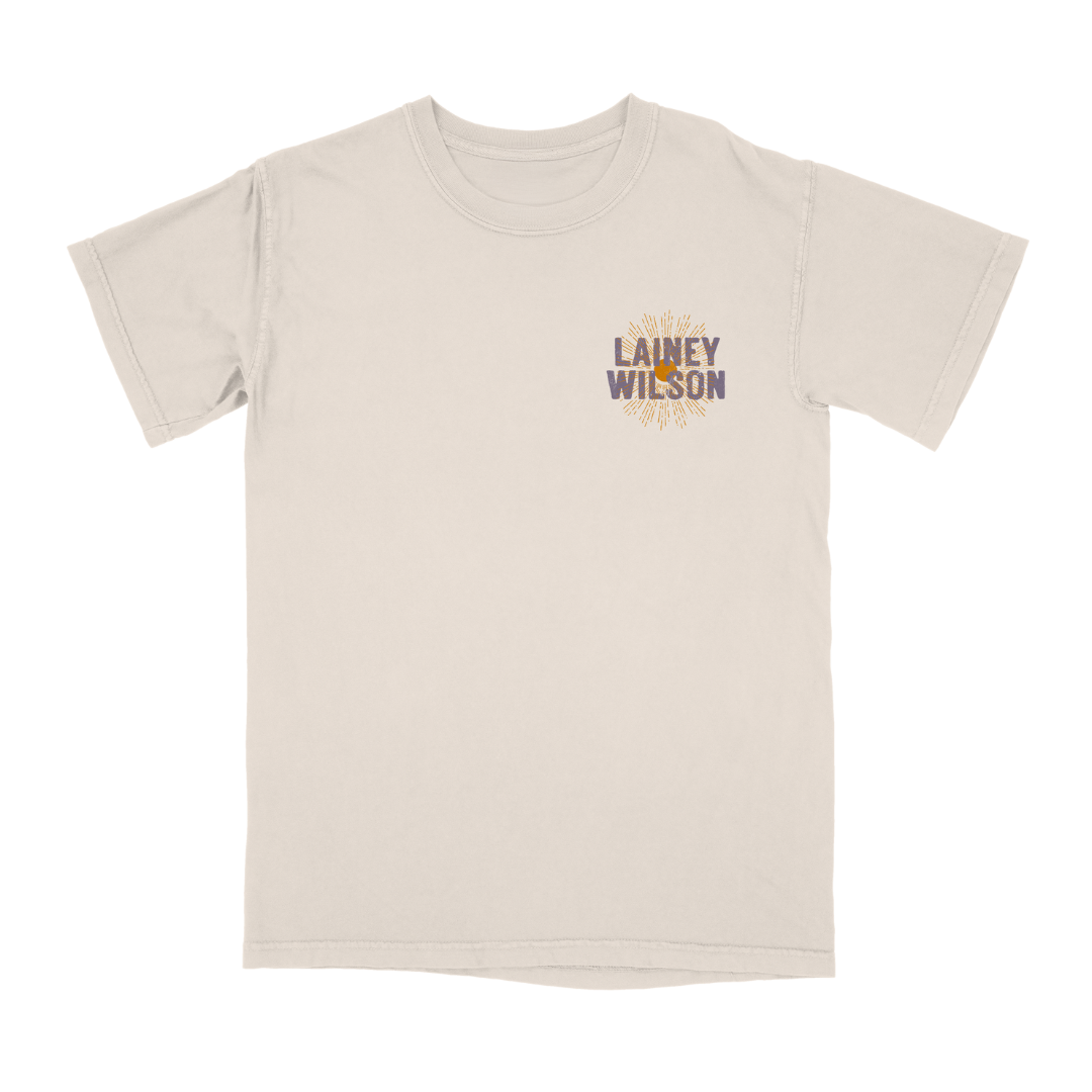 Cream rearing Horse T-Shirt