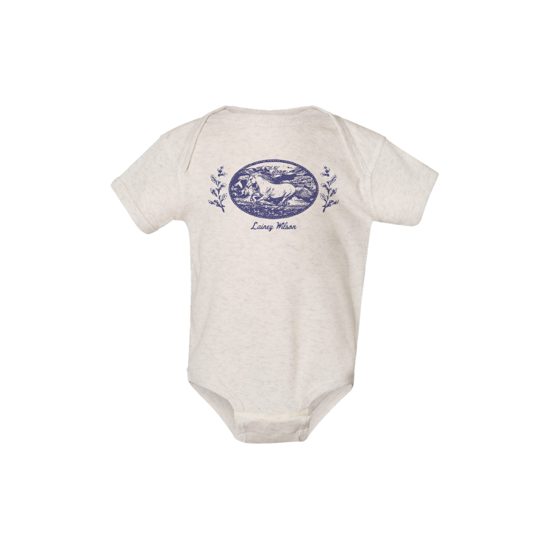 Wild Horse Natural Onesie