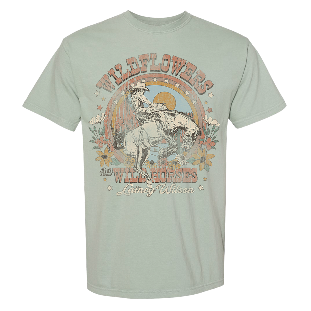 Green Wildflowers T-Shirt