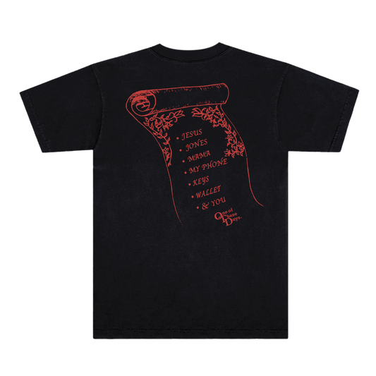 Phone, Keys, Wallet Black T-Shirt x One Of These Days