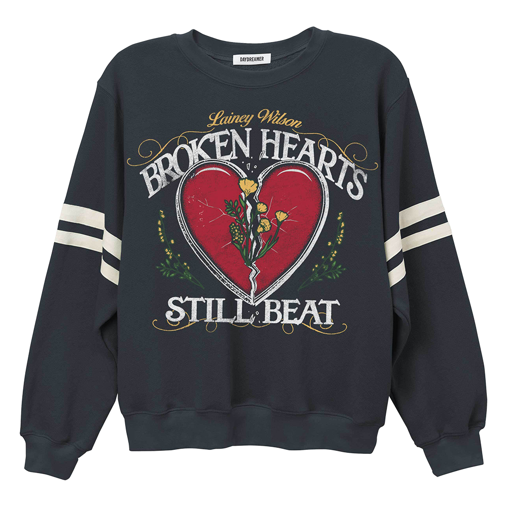 Daydreamer Broken Hearts Varsity Sweatshirt