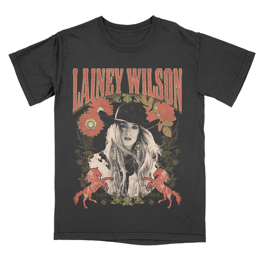 Floral Portrait T Shirt