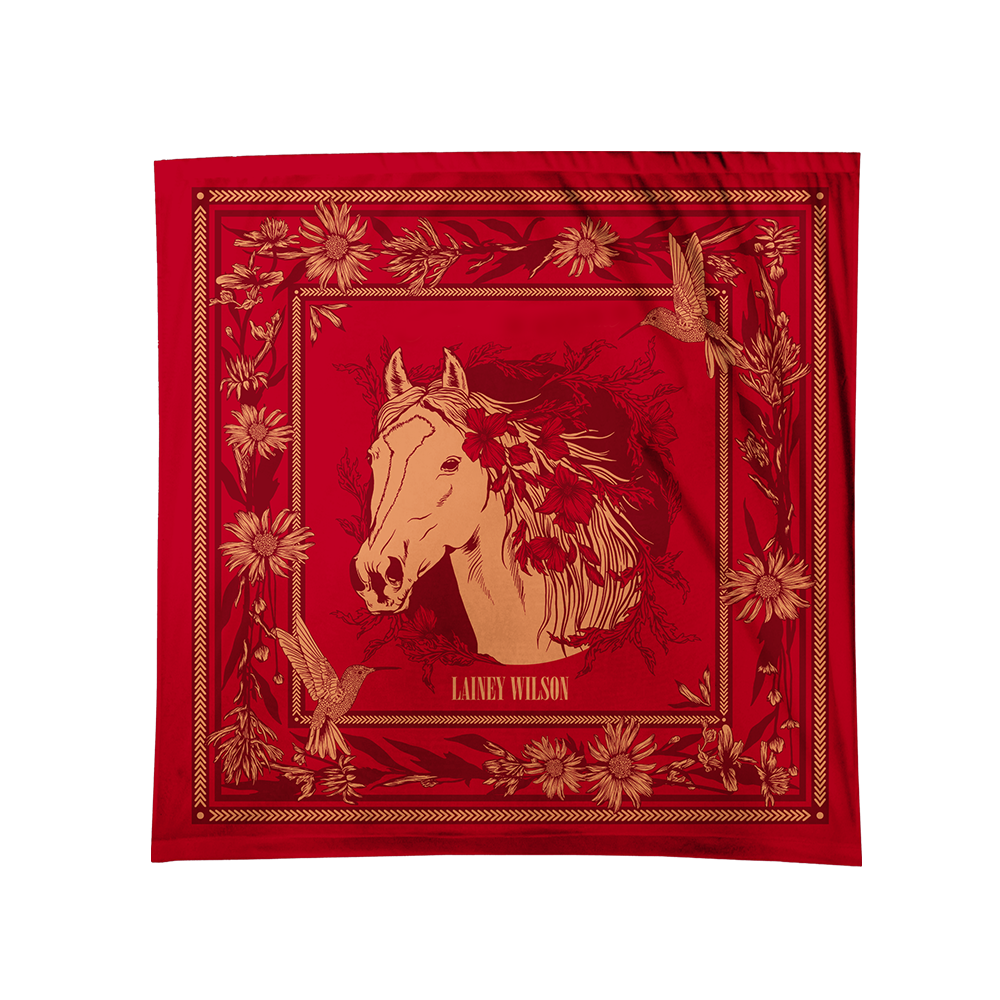 Good Horses Silk Scarf
