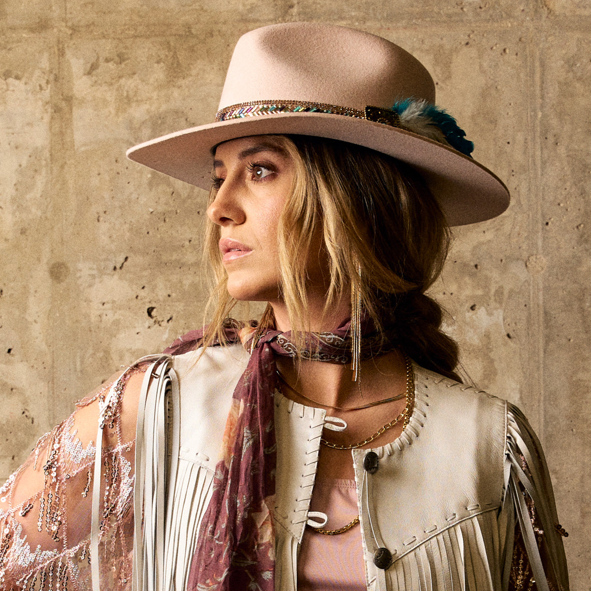 Hillbilly Hippie Fashion Hat