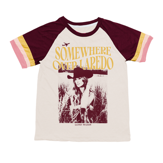 Somewhere Over Laredo Raglan T Shirt