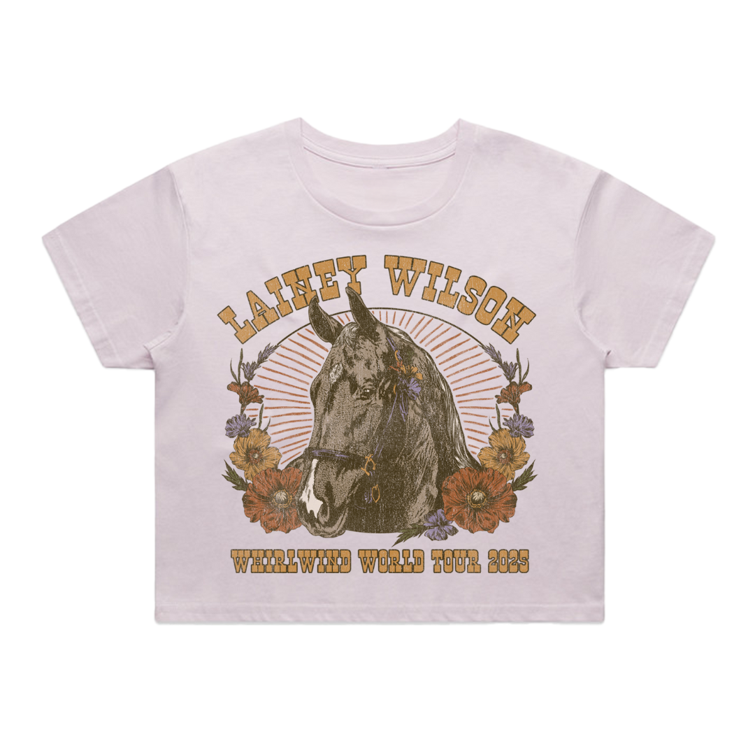 Whirlwind World Tour Crop T Shirt