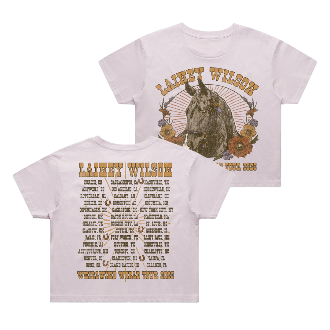 Whirlwind World Tour Crop T Shirt