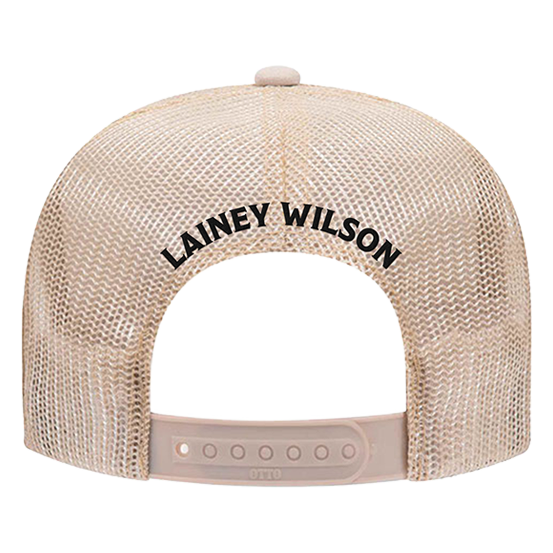 Khaki Bell Bottom Country Trucker