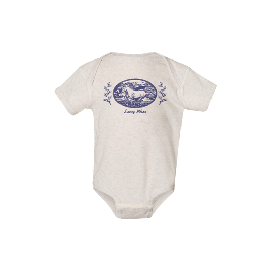 Wild Horse Natural Onesie
