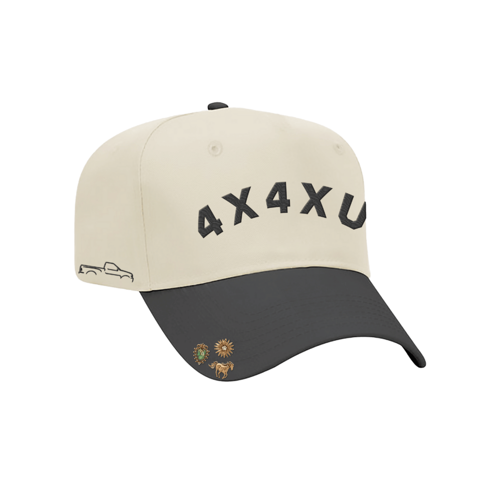 4x4xU Hat + Motif Pin Pack