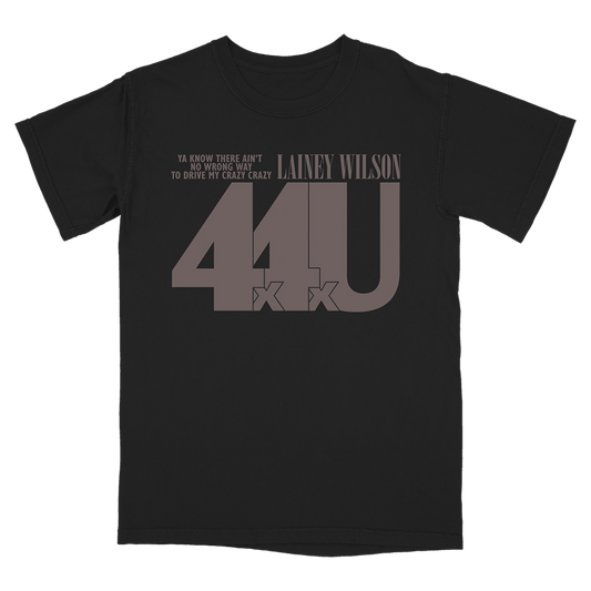 Black 4x4xU T-Shirt