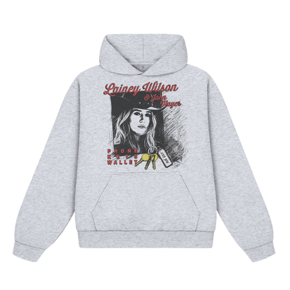 Phone, Keys, Wallet Grey Hoodie x One Of These Days