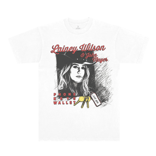 Phone, Keys, Wallet White T-Shirt x One Of These Days
