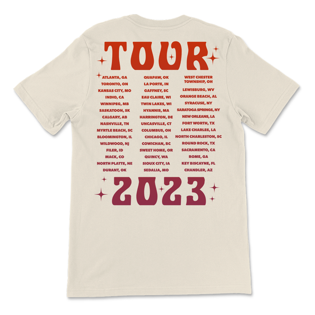 White 2023 Tour T-Shirt