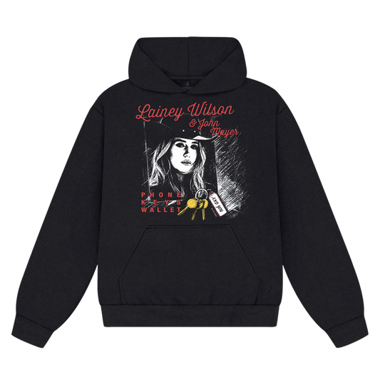 Phone, Keys, Wallet Black Hoodie x One Of These Days