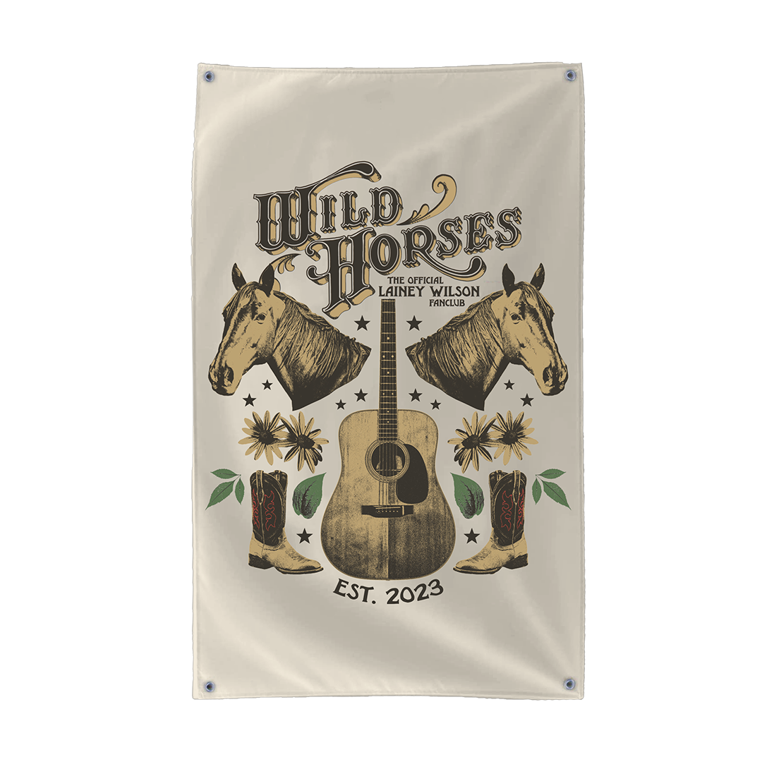 Wild Horses Flag