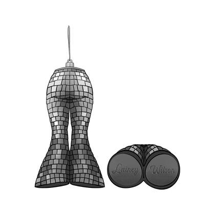 Bell Bottoms Disco Ornament