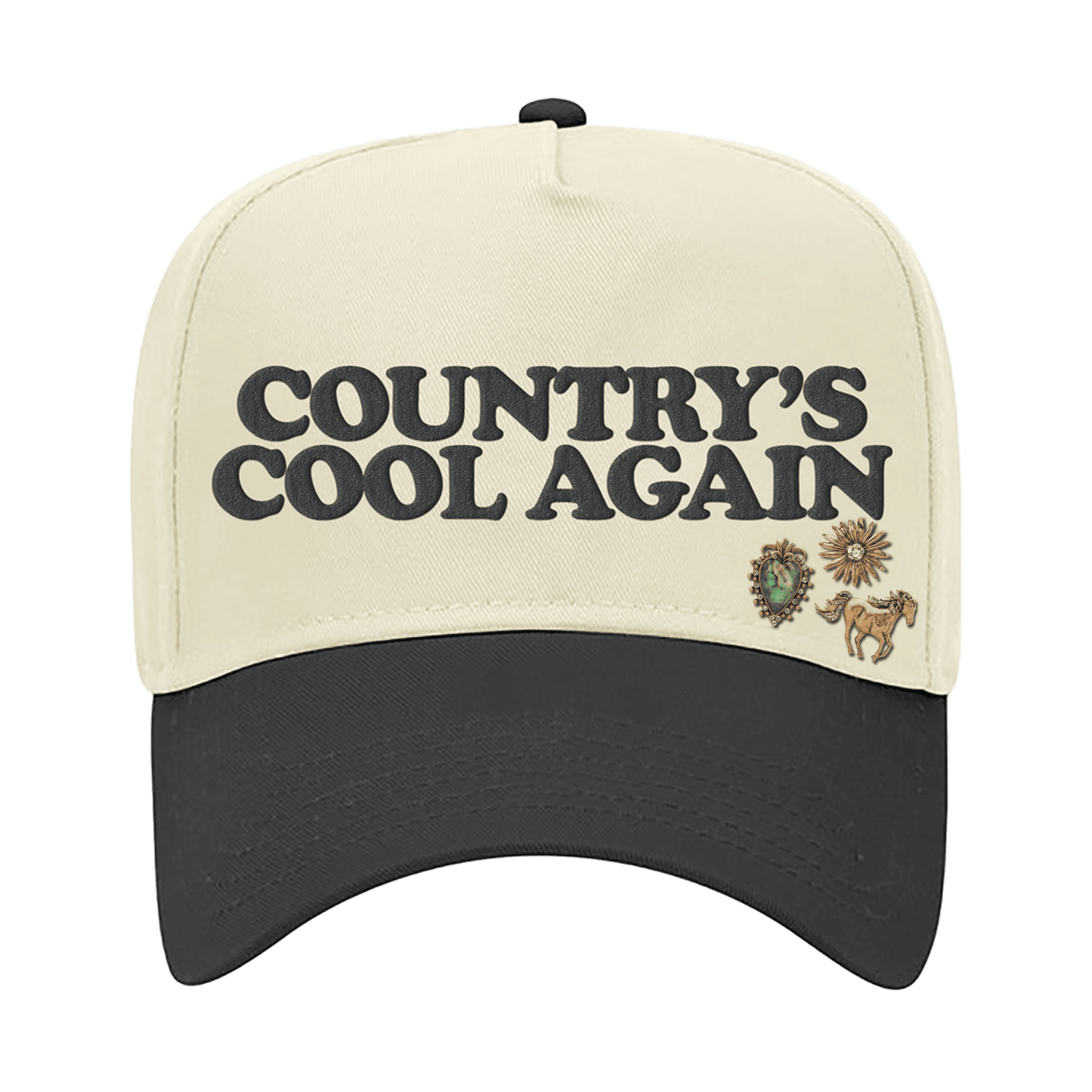 Country’s Cool Again Hat + Motif Pin Pack