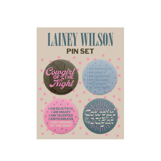 Cowgirl of the Night Pin Set