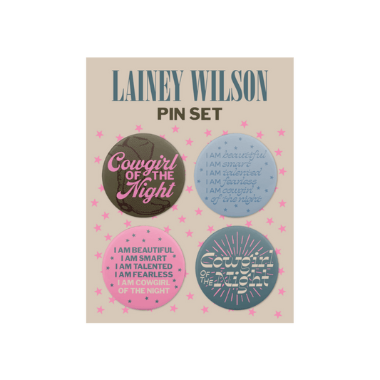 Cowgirl of the Night Pin Set