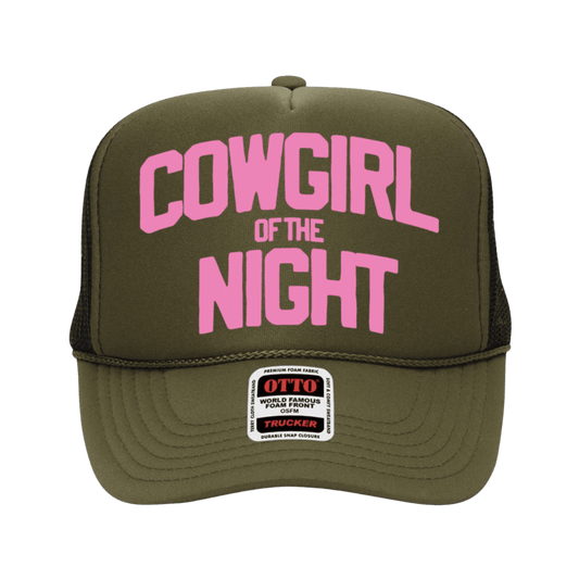 Cowgirl of the Night Trucker Hat