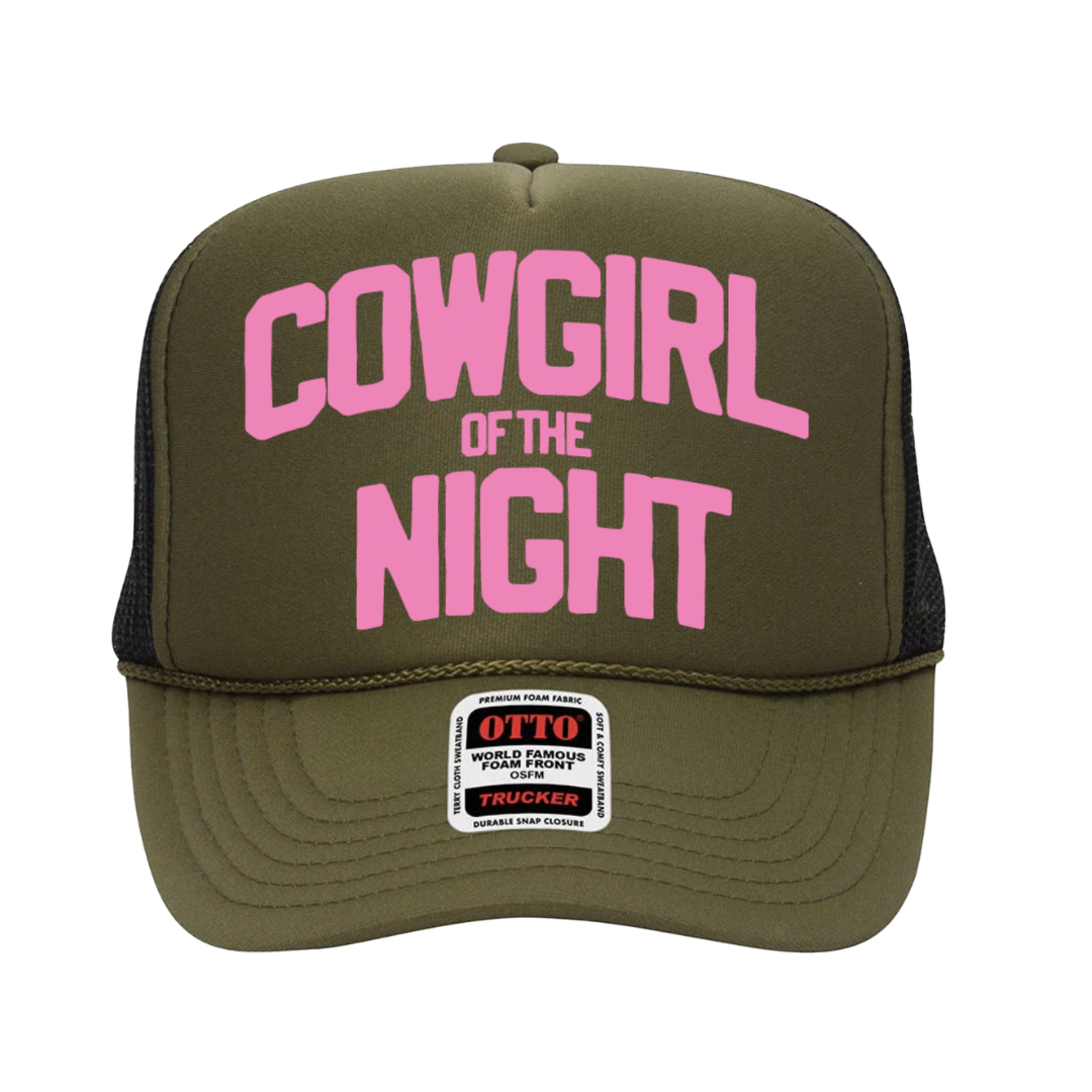 Cowgirl of the Night Trucker Hat