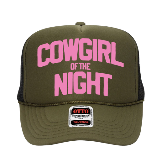Cowgirl of the Night Trucker Hat