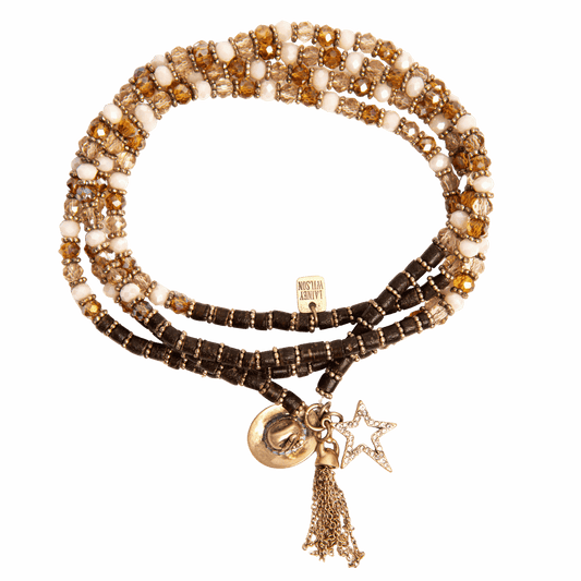 Gold Charm Bracelet/Necklace