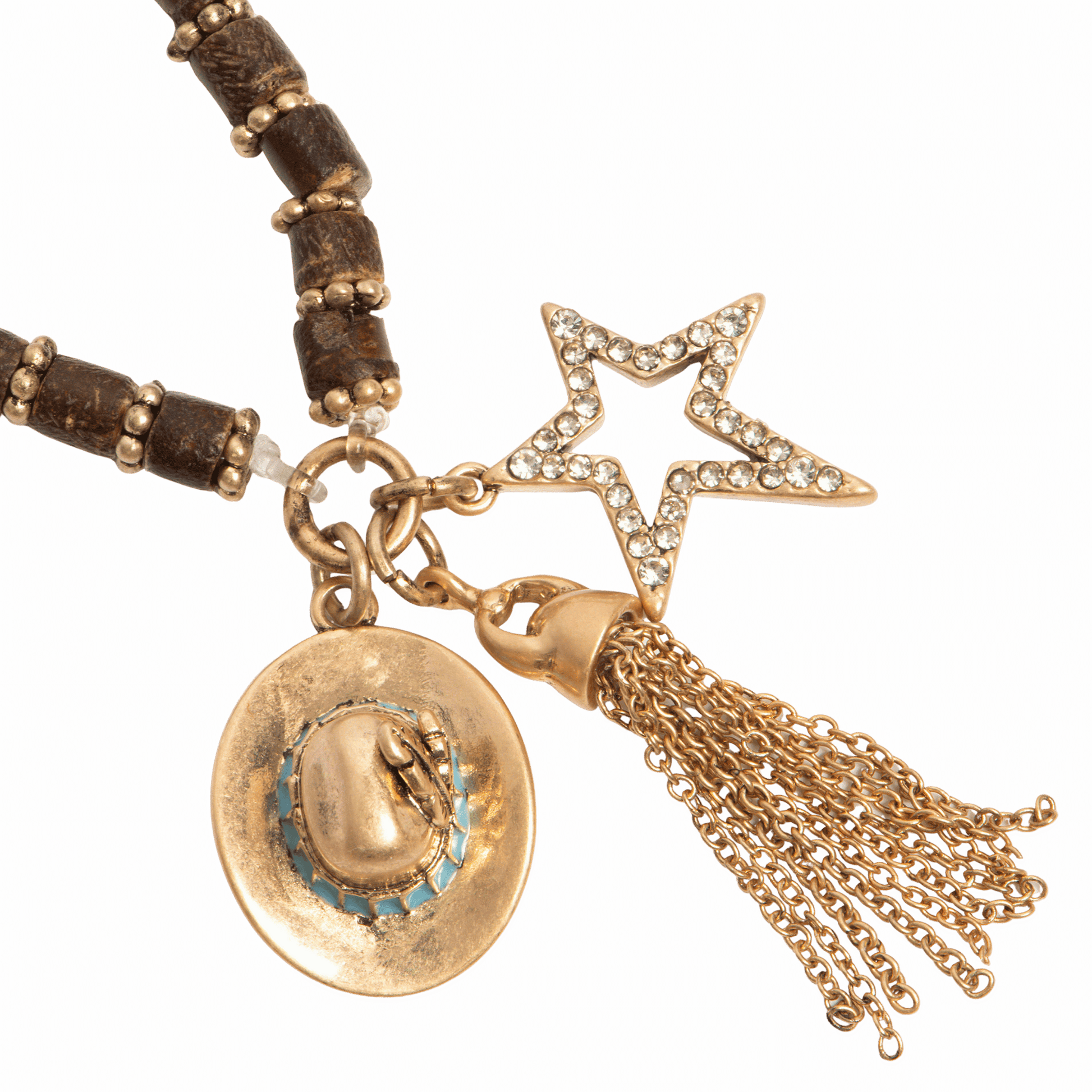 Gold Charm Bracelet/Necklace