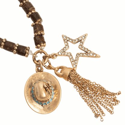 Gold Charm Bracelet/Necklace