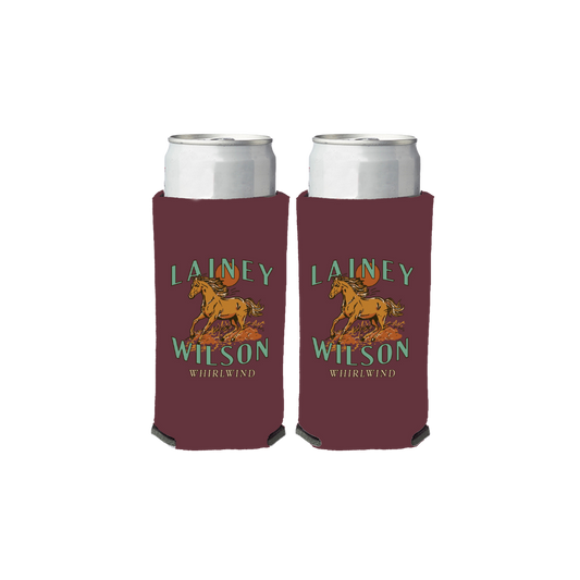 Running Stallion Slim Can Cooler