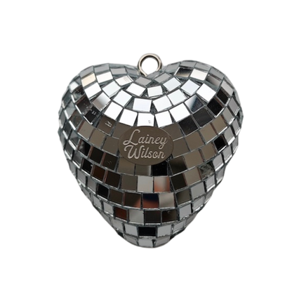 Peace Love and Cowboys Disco Ornament Set