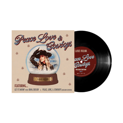Peace Love and Cowboys (Holiday Edition) 7’’ Vinyl
