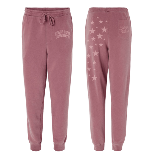 Peace Love and Cowboys Sweatpants