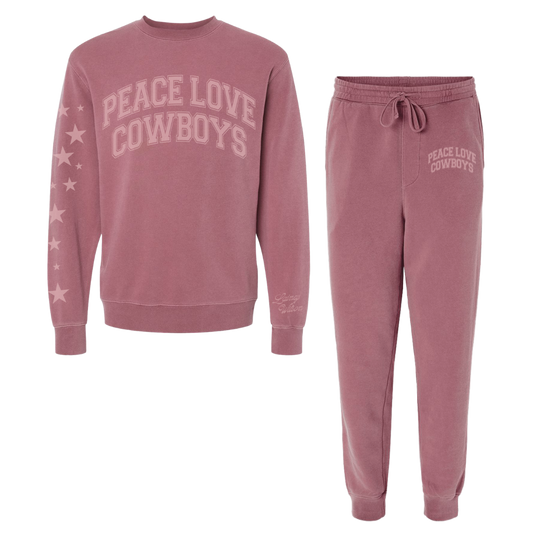Peace Love and Cowboys Sweatsuit
