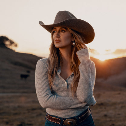 Silver Bullet Proof Western Hat