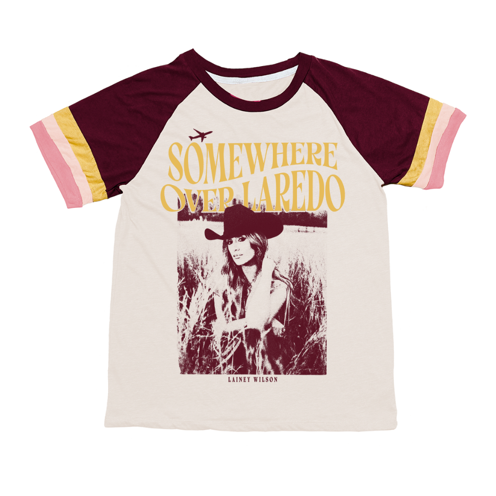 Somewhere Over Laredo Raglan T Shirt