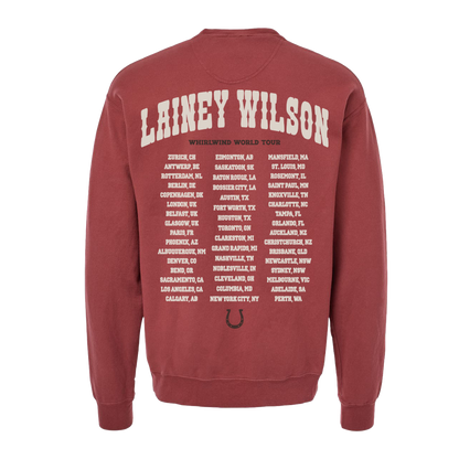 Whirlwind World Tour Billboard Crewneck