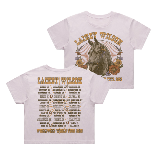 Whirlwind World Tour Crop T Shirt