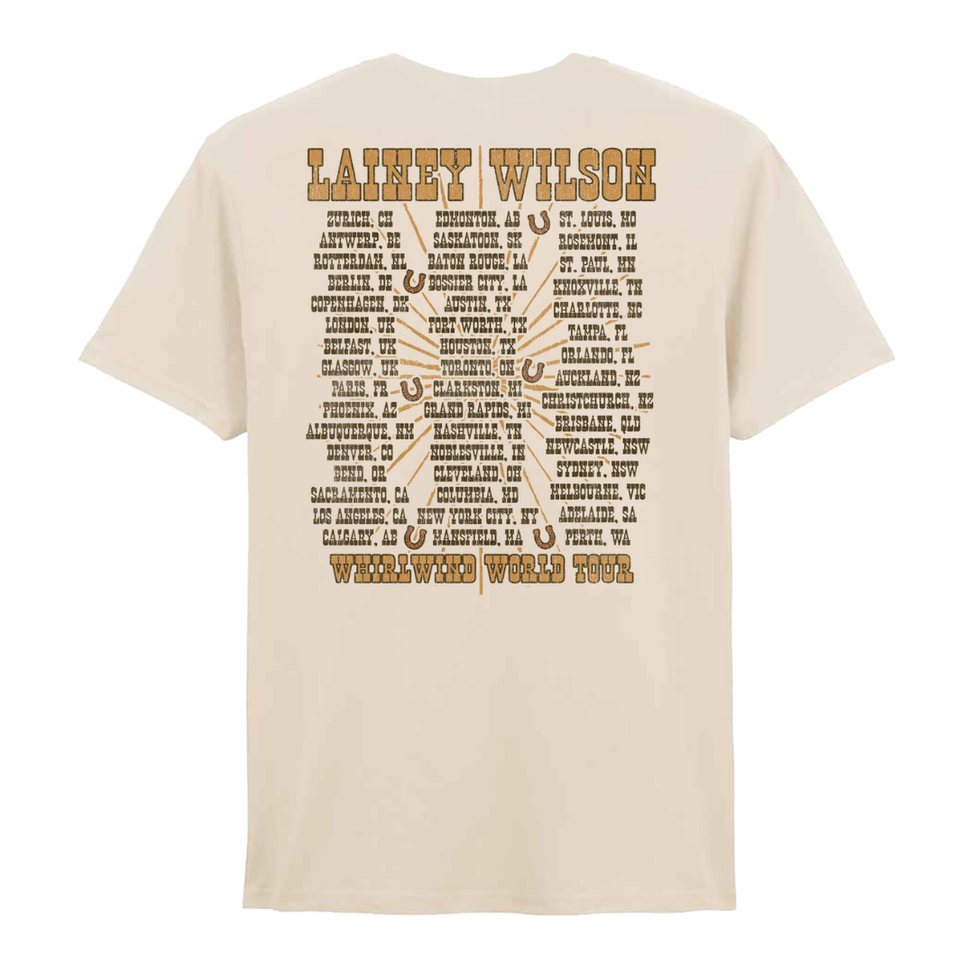 Whirlwind World Tour Derby T Shirt
