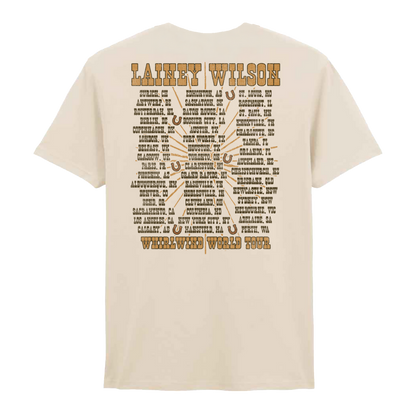 Whirlwind World Tour Derby T Shirt