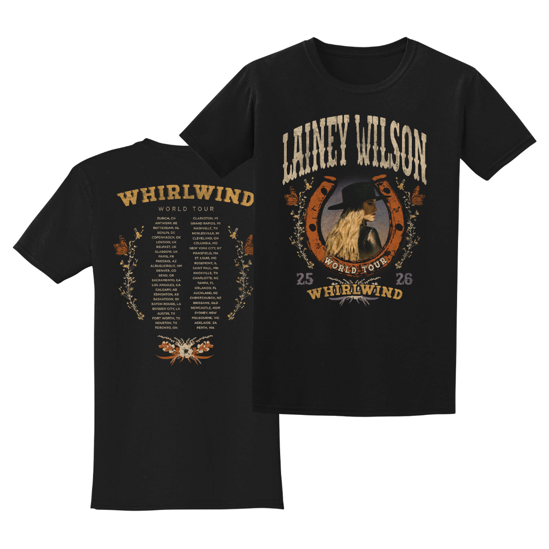 Whirlwind World Tour Horseshoe T Shirt